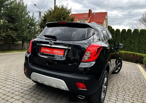 Opel Mokka cena 48800 przebieg: 94000, rok produkcji 2014 z Bisztynek małe 631